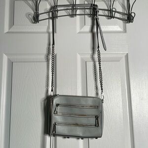 Rebecca Minkoff Mini Mac 3 zip leather Crossbody handbag